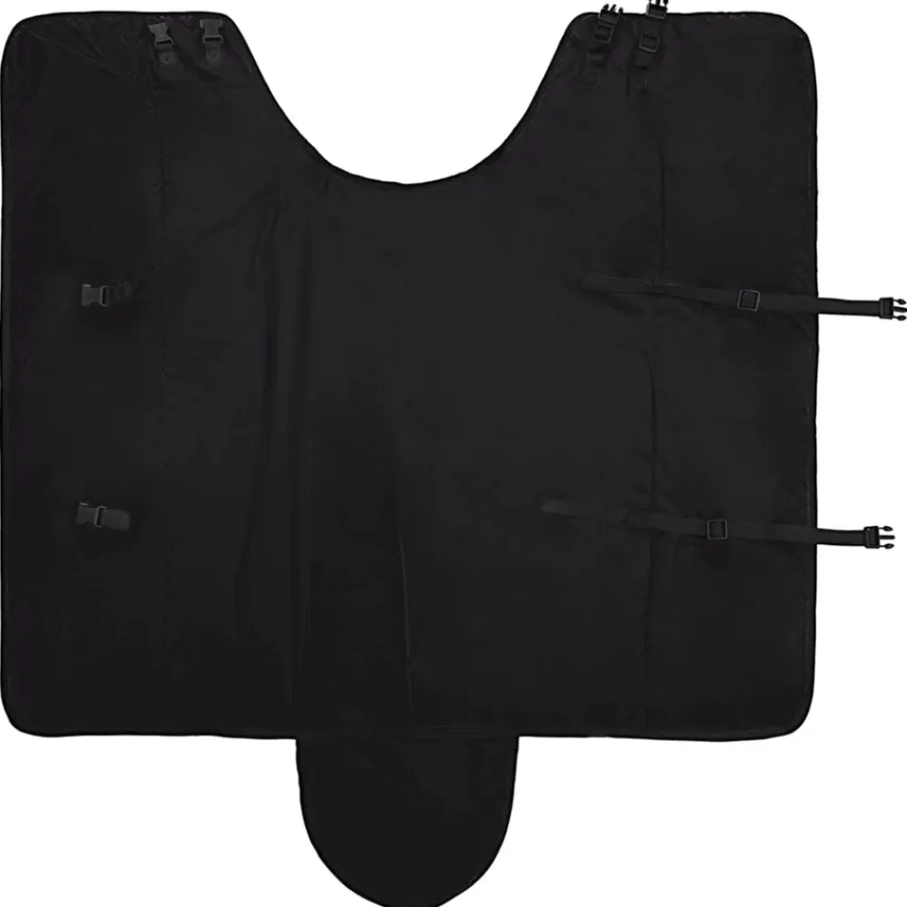 vidaXL Actividades Al Aire Libre-Manta para Caballo Verde Oscuro y 75 cm Poliéster