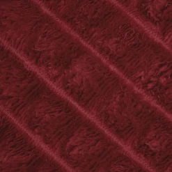 vidaXL Manta 150 x 130 cm Lana Rojo burdeos Best