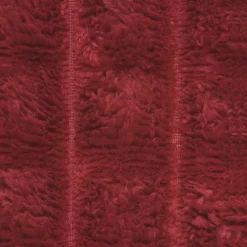 vidaXL Manta 150 x 130 cm Lana Rojo burdeos Best