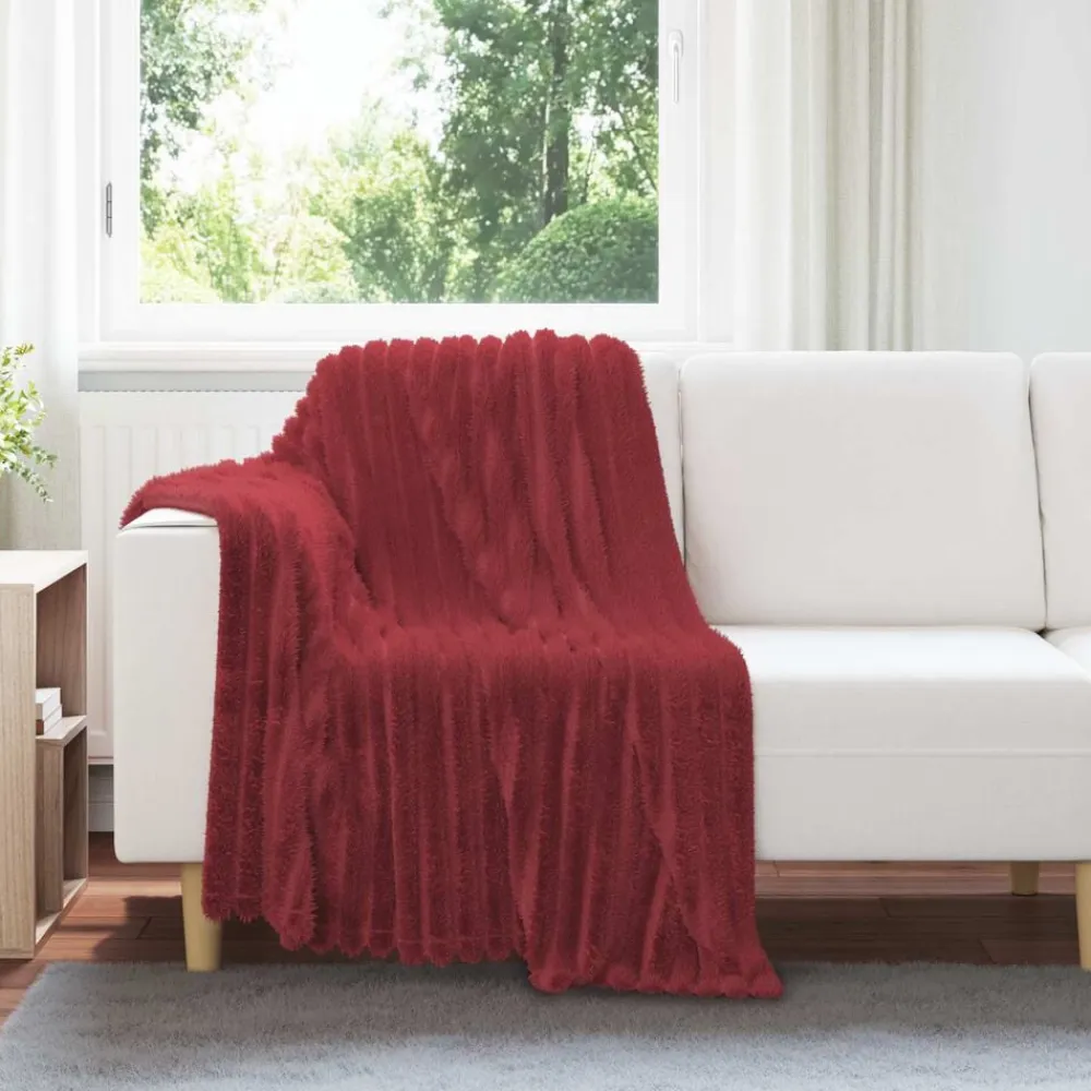 vidaXL Ropa De Casa-Manta 150 x 130 cm Lana