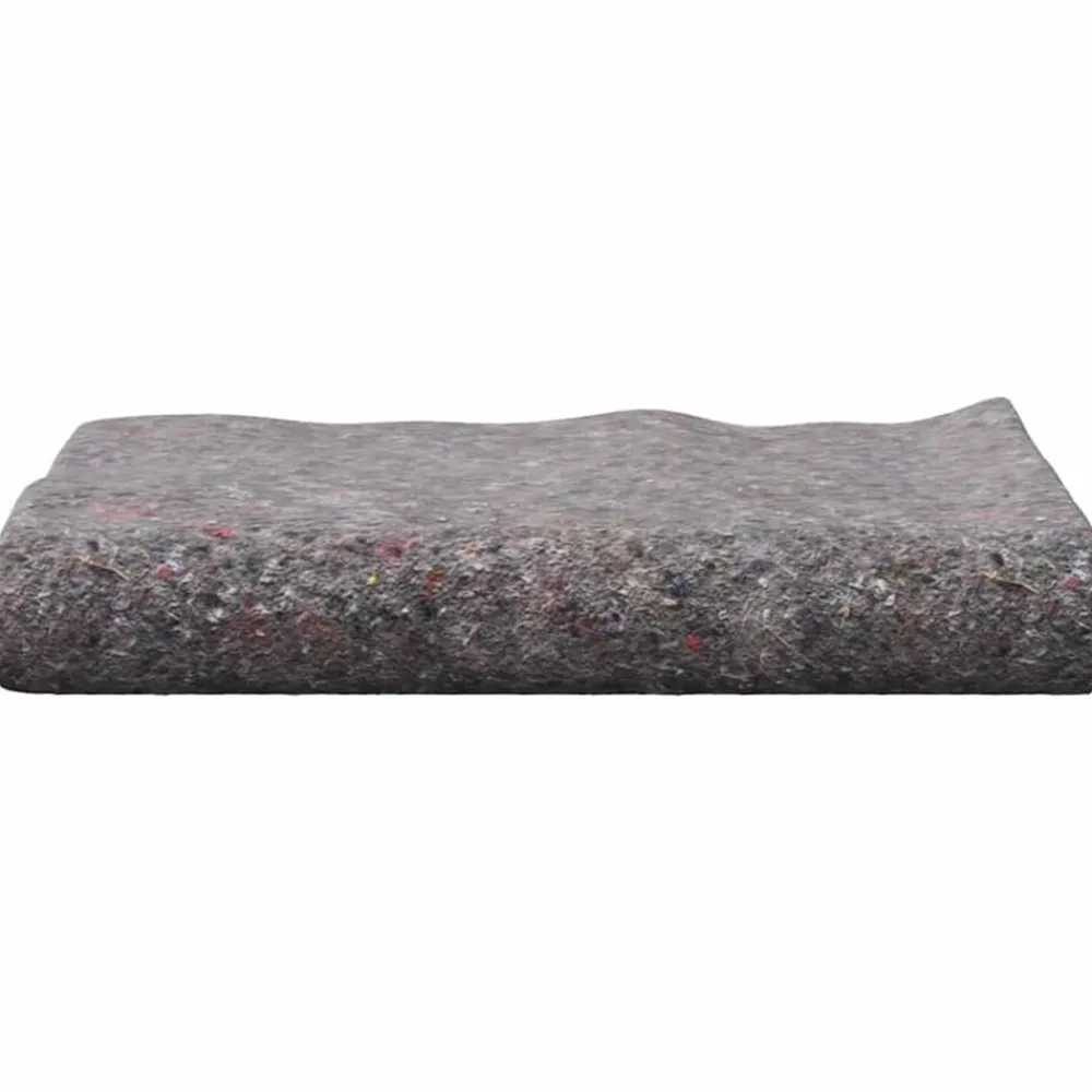 vidaXL Accesorios De Bricolaje-Mantas de Mudanza 5 pcs Gris 150 x 200 cm tela