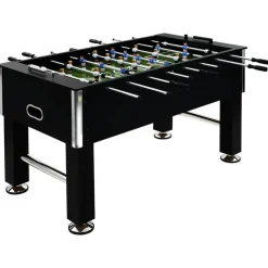 vidaXL Juegos De Interior-Marcadores de futbolín 2 unidades negro y plateado