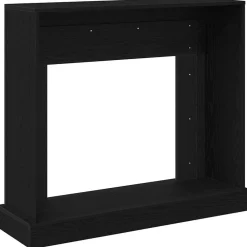 vidaXL Accesorios Para Hornos De Leña Y Chimeneas-Marco para chimenea madera ingeniería 100x30x87,5cm