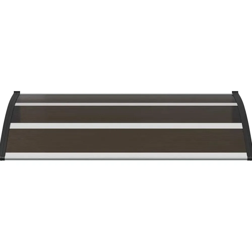 vidaXL Jardín-Marquesina de puerta PC 120x75 cm