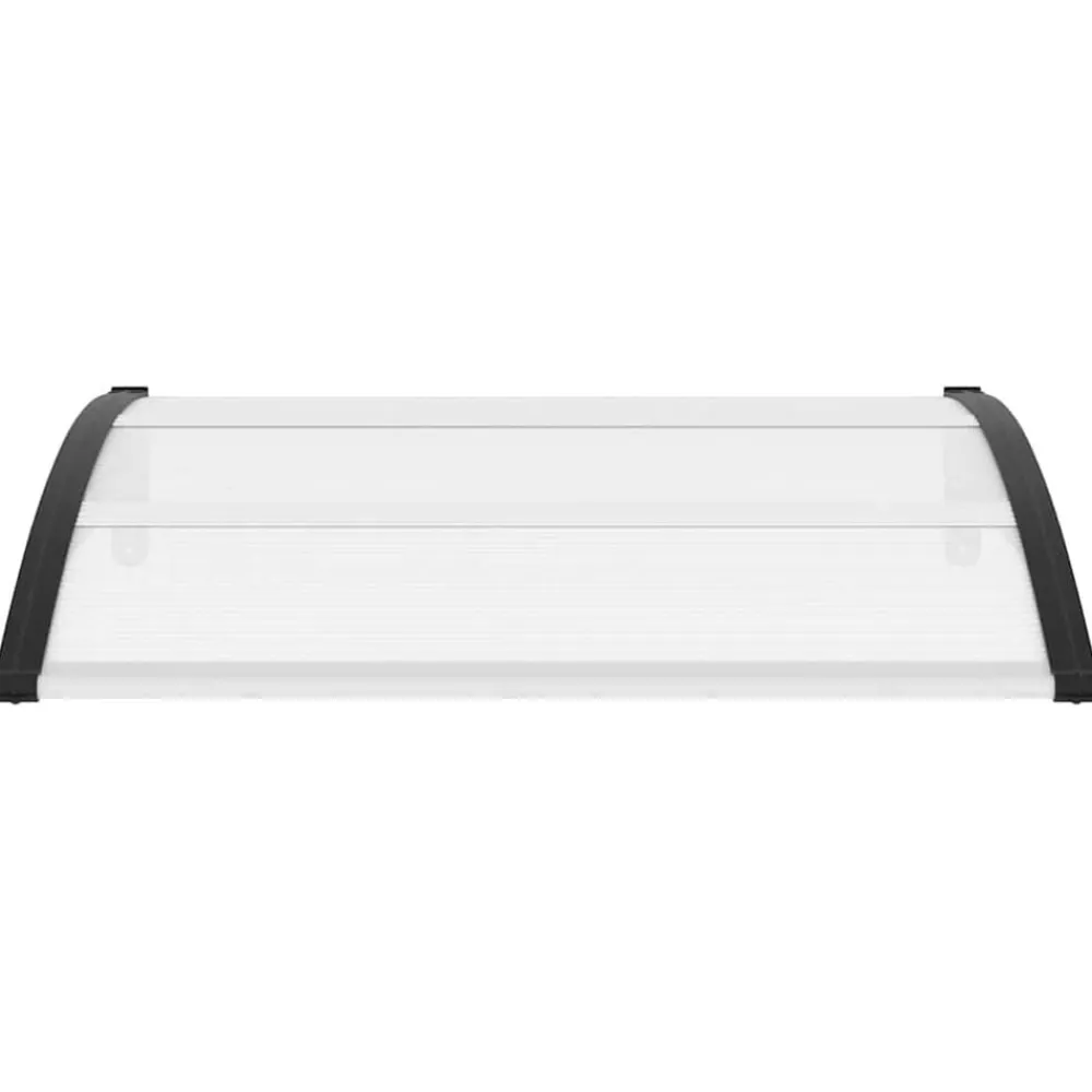 vidaXL Jardín-Marquesina para puerta PC 120x75 cm