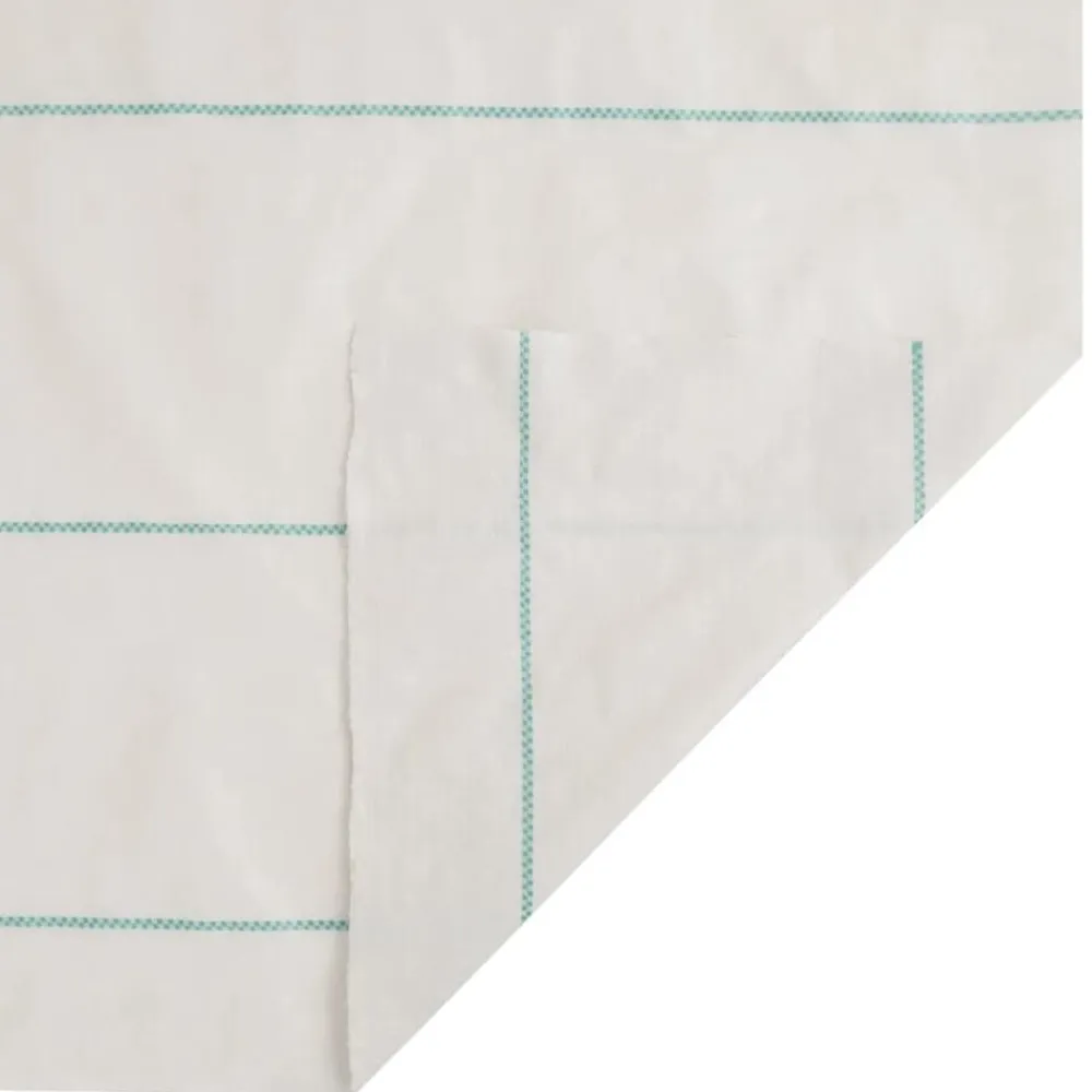 vidaXL Jardín-Membrana de malezas PP blanca 1x10 m