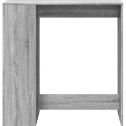 vidaXL Mesas-Mesa alta bar con estantes 101x40x103,5 cm