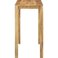 vidaXL Mesas-Mesa alta de bar madera maciza de mango 112x55x108 cm
