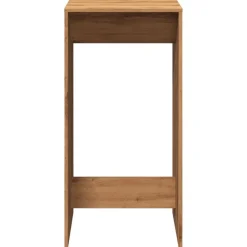 vidaXL Mesas-Mesa alta de bar madera ingeniería roble artisian 51x50x103,5cm
