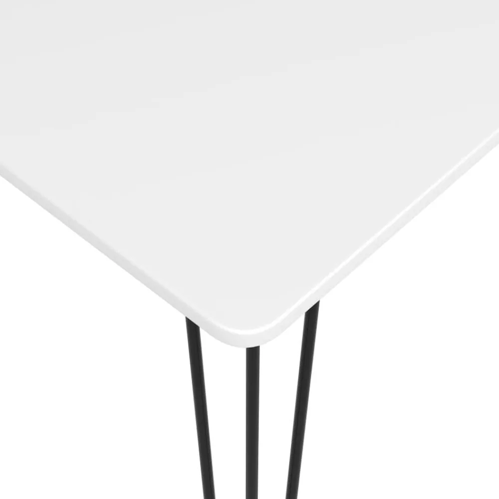 vidaXL Mesa alta de cocina 120x60x105 cm Blanco Best