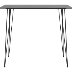 vidaXL Mesa alta de cocina 120x60x105 cm Negro Best