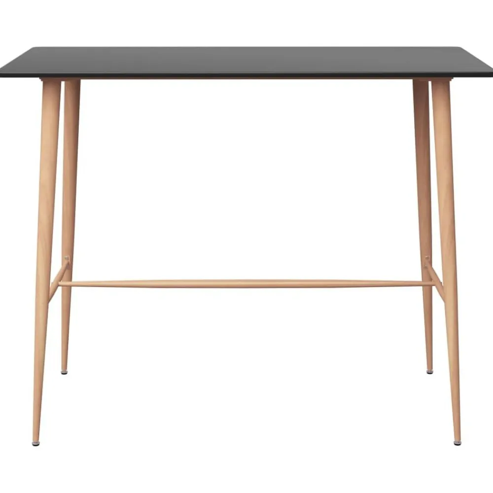 vidaXL Conjuntos De Muebles-Mesa alta y taburetes de bar 5 piezas