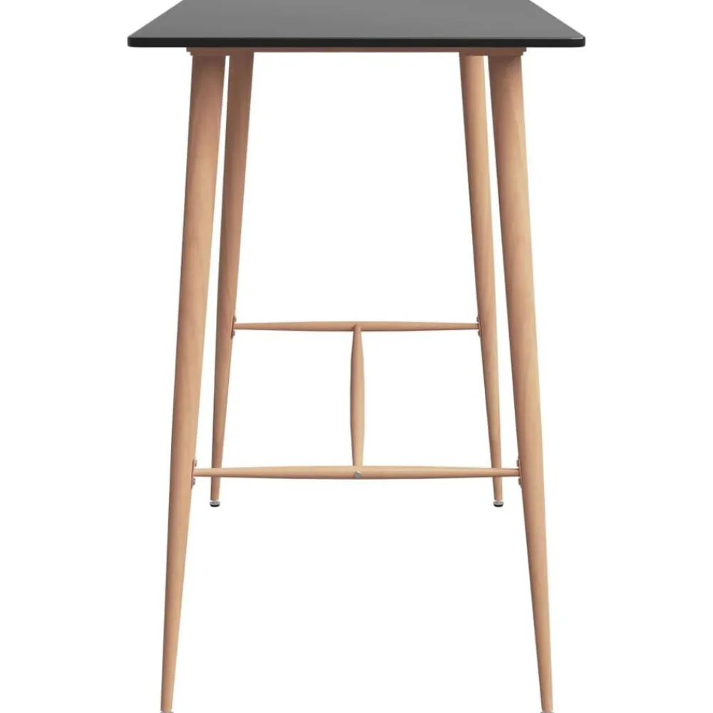 vidaXL Conjuntos De Muebles-Mesa alta y taburetes de bar 5 piezas