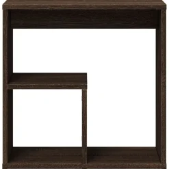 vidaXL Mesa auxiliar 2 uds madera ingeniería marrón roble 50x30x50 cm Marrón roble