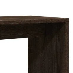 vidaXL Mesa auxiliar 2 uds madera ingeniería marrón roble 50x30x50 cm Marrón roble