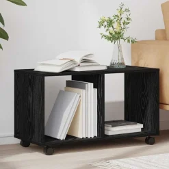 vidaXL Mesas-Mesa Auxiliar con estante 72 x 33 x 42,5 cm