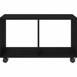 vidaXL Mesas-Mesa Auxiliar con estante 72 x 33 x 42,5 cm