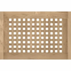 vidaXL Accesorios Para El Baño-Mesa auxiliar de baño madera maciza de teca 45x30x45 cm