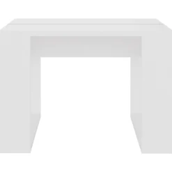 vidaXL Mesas-Mesa auxiliar de madera contrachapada 50x50x35 cm
