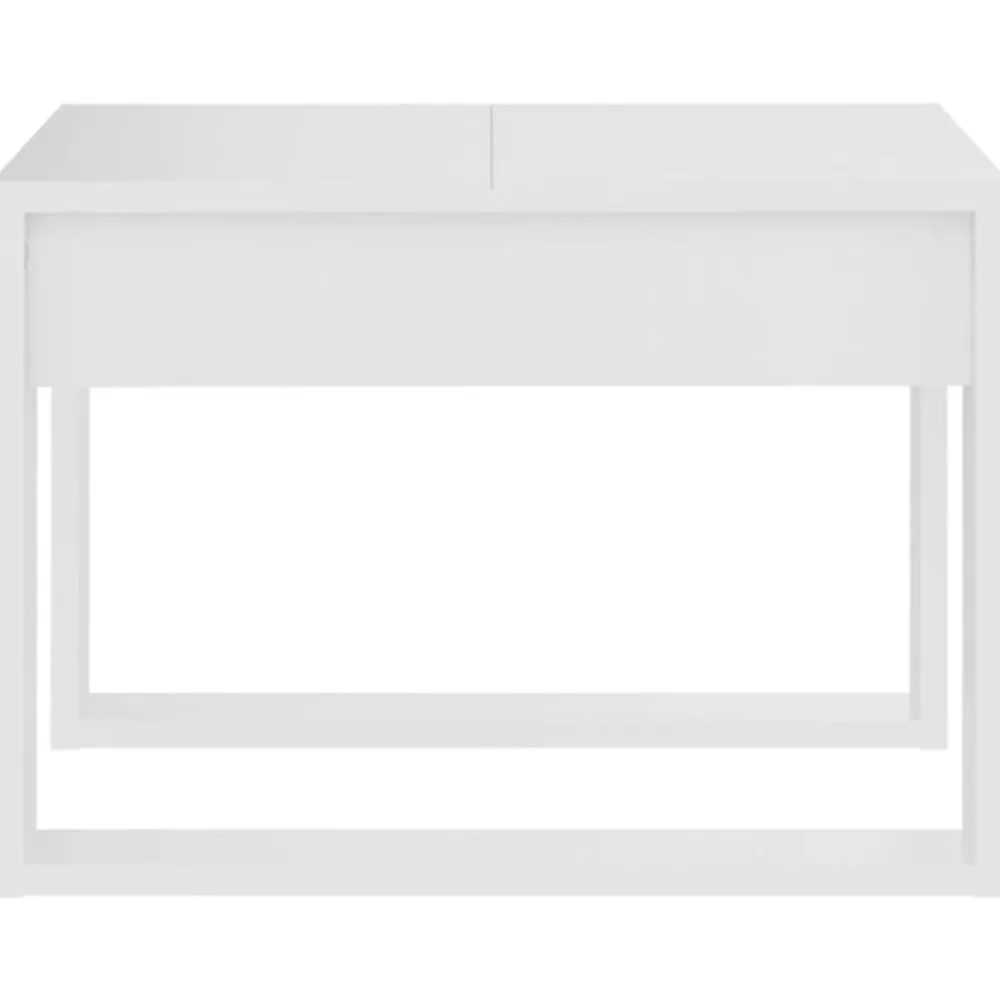 vidaXL Mesas-Mesa auxiliar de madera contrachapada 50x50x35 cm