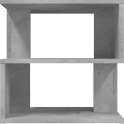 vidaXL Mesa auxiliar de madera ingeniería gris hormigón 40x40x40 cm Gris hormig&oacute;n Best
