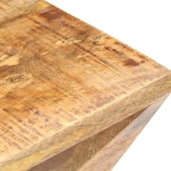 vidaXL Mesa auxiliar de madera maciza de mango 35x35x55 cm Best