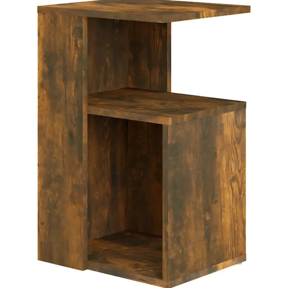 vidaXL Mesas-Mesa auxiliar madera contrachapada 36x30x56 cm