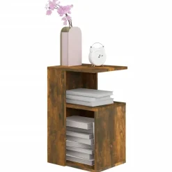 vidaXL Mesas-Mesa auxiliar madera contrachapada 36x30x56 cm