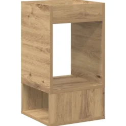 vidaXL Mesas-Mesa Auxiliar Roble artesanal 30 x 30 x 56 cm