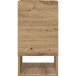 vidaXL Mesas-Mesa Auxiliar Roble artesanal 30 x 30 x 56 cm