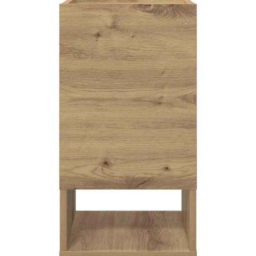 vidaXL Mesas-Mesa Auxiliar Roble artesanal 30 x 30 x 56 cm