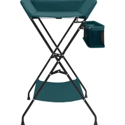 vidaXL Mesa cambiadora de hierro Verde Clearance