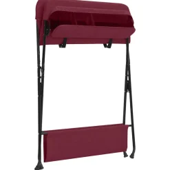 vidaXL Mesa cambiadora de hierro Rojo Sale