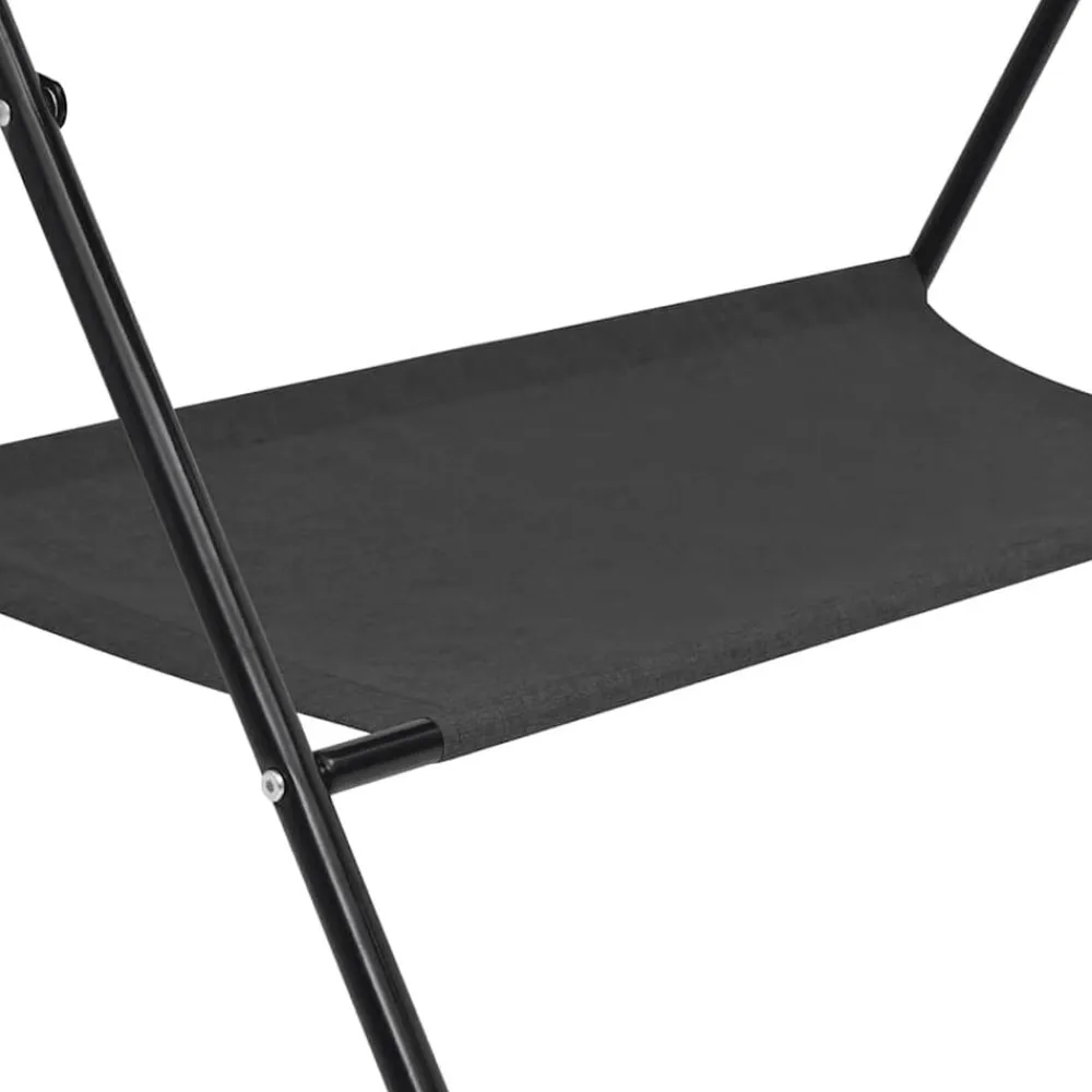 vidaXL Mesa cambiadora hierro gris Antracita Clearance