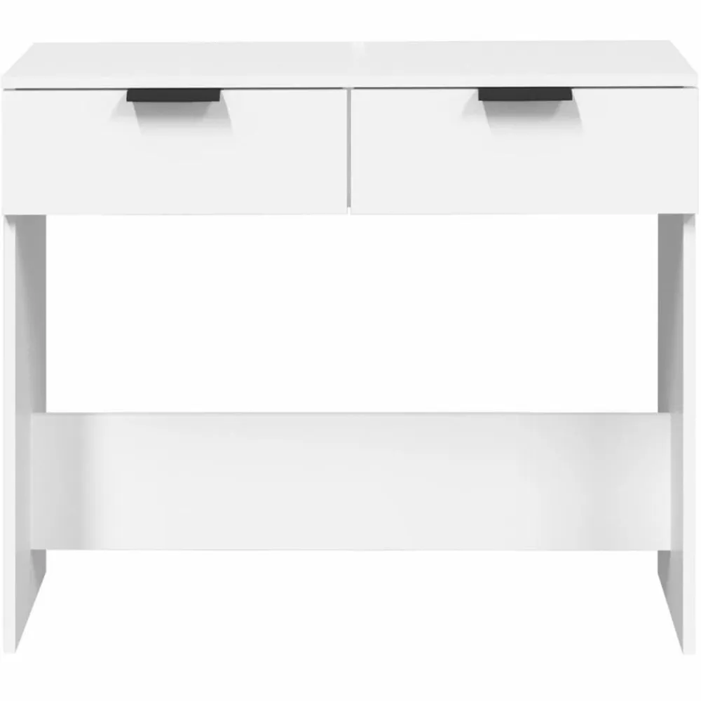 vidaXL Mesas-Mesa consola de madera contrachapada 90x36x75 cm