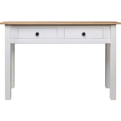 vidaXL Mesas-Mesa consola madera maciza pino Panamá 110x40x72cm
