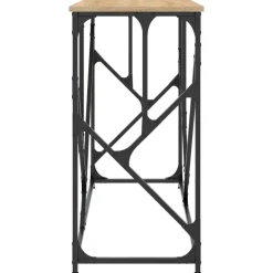 vidaXL Mesa consola madera de ingeniería 100x40x80 cm Roble Sonoma Sale