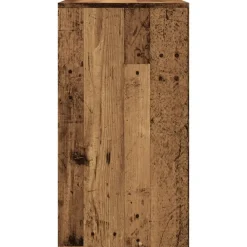 vidaXL Mesa consola madera ingeniería madera envejecida 89x41x76,5 cm Madera antigua Sale