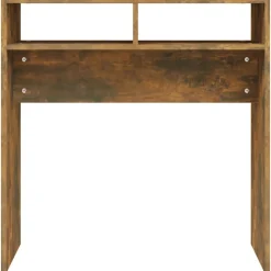 vidaXL Mesas-Mesa consola madera contrachapada 78x30x80 cm