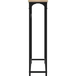 vidaXL Mesas-Mesa consola 75x19,5x75 cm madera de ingeniería