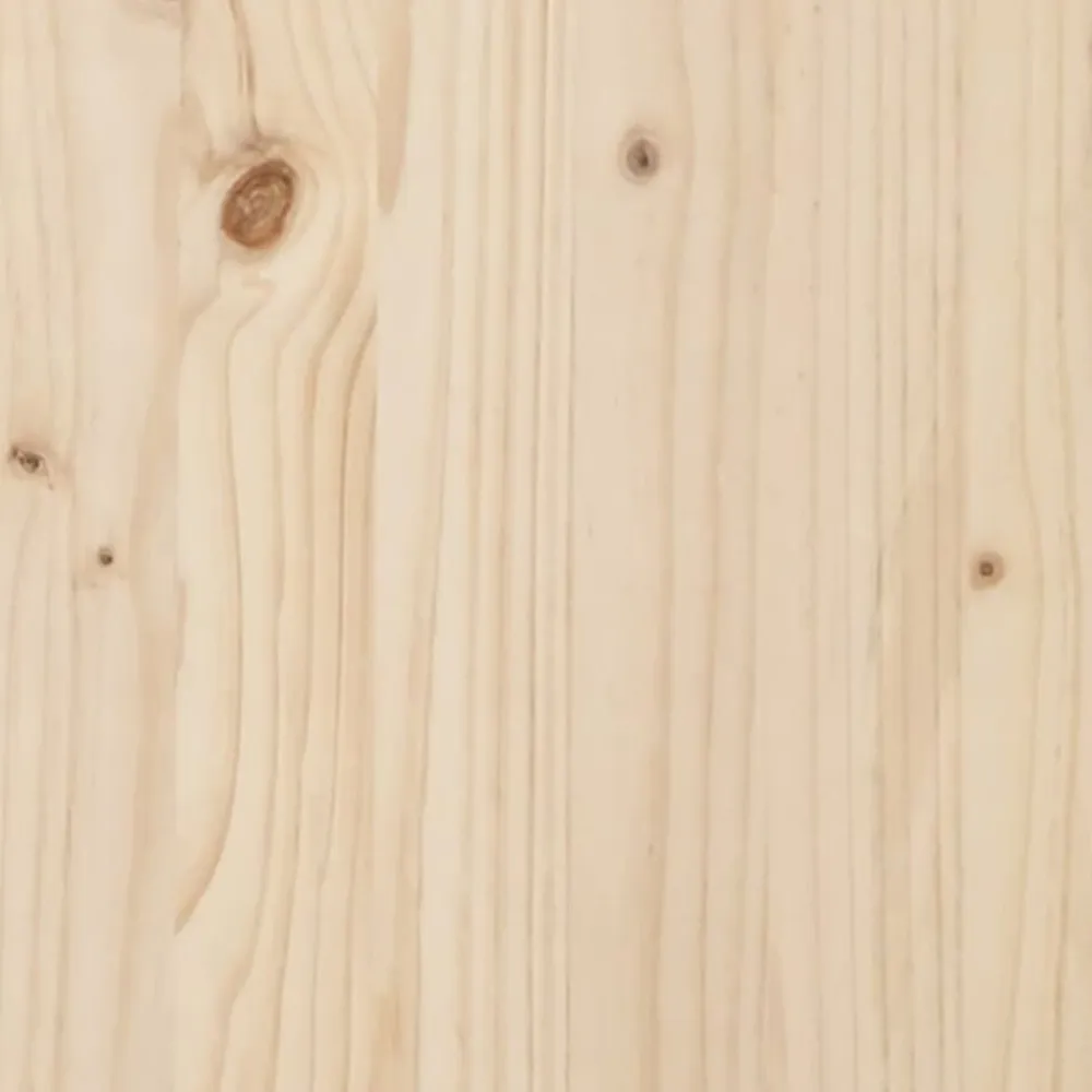 vidaXL Muebles De Jardín-Mesa de bar de jardín con techo madera maciza 112,5x57x195,5 cm