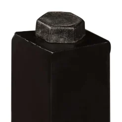 vidaXL Mesas-Mesa de bar de madera maciza reciclada 60x60x107 cm