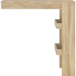 vidaXL Mesas-Mesa de bar de pared contrachapada 102x45x103,5cm