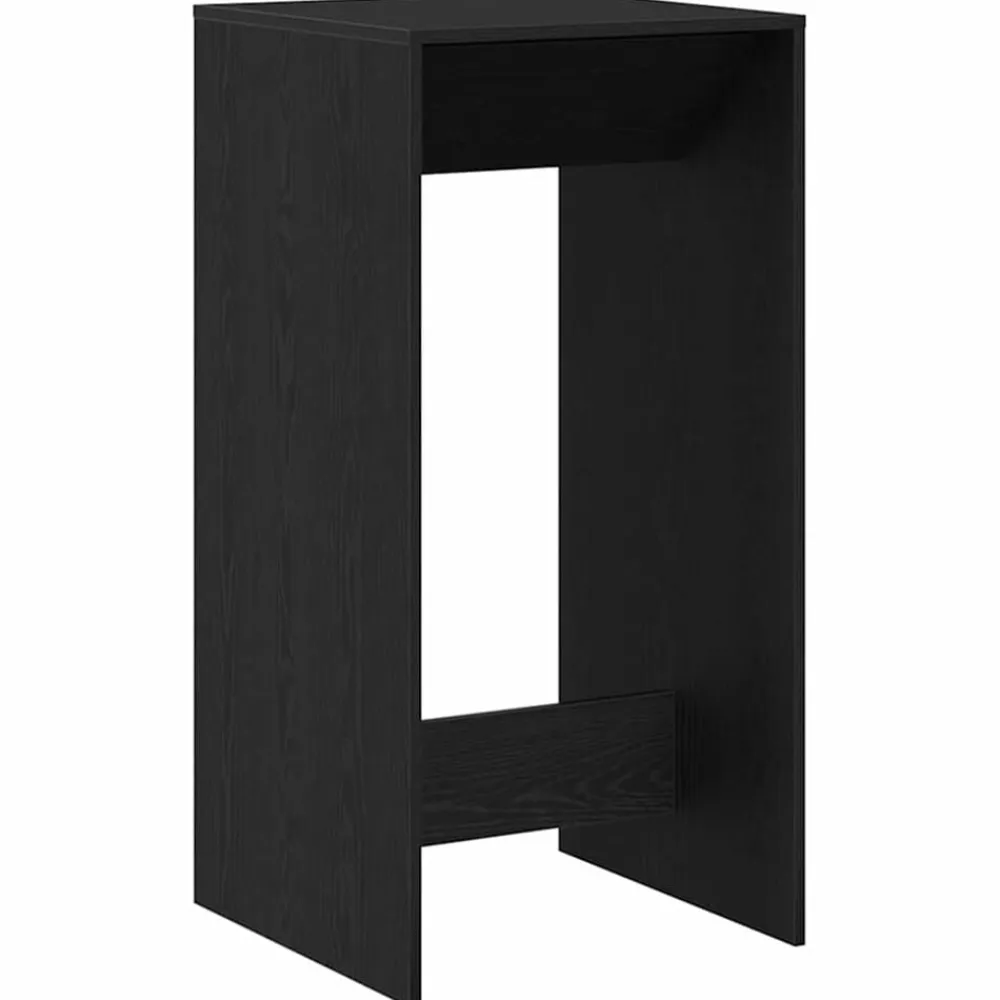 vidaXL Mesa de Bar 51 x 50 x 103,5 cm Madera de ingeniería Roble negro Sale