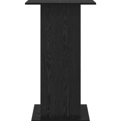 vidaXL Mesa de Bar 60 x 60 x 100 cm Madera contrachapada Roble negro New