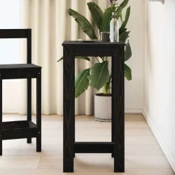 vidaXL Mesas-Mesa de Bar 51 x 50 x 103.5 cm Madera contrachapada
