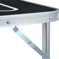 vidaXL Mesa de beer pong plegable con tazas y bolas de 240 cm