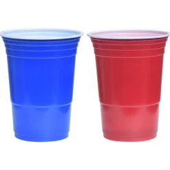 vidaXL Mesa de beer pong plegable con tazas y bolas de 240 cm