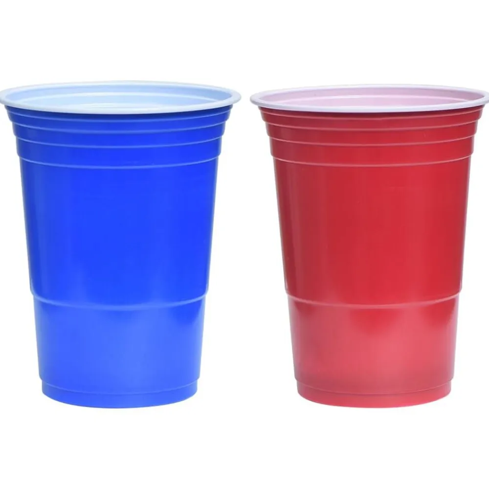 vidaXL Mesa de beer pong plegable con tazas y bolas de 240 cm