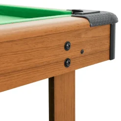 vidaXL Mesa de billar de 4 pies marrón 122x61x76 cm Clearance